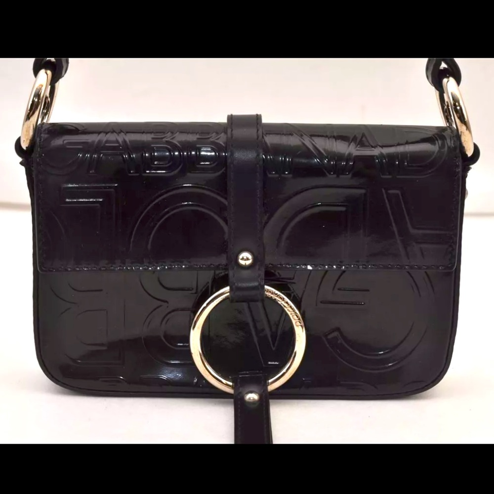 Dolce & Gabbana Black Patent Shoulder Bag EUC - Picture 1 of 17